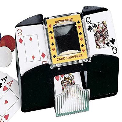 Fox Valley Traders Automatic Card Shuffler, 4 Deck
