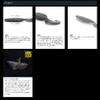GEECRACK Worm Spiral Love 4.8" #268 Electric Shad view 3