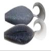 GEECRACK Worm Spiral Love 4.8" #268 Electric Shad view 4