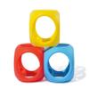 MOLUK 43420 Oibo Gripping and Teething, Play Ball, Stacking Game, Baby Toy from 0+ Months, 3 Pieces, Primary Colours, Yellow, Red, Blue view 2