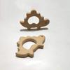 10pcs Lovely Cartoon Wood Dinosaur Pure Natural Animal Shape Beech Wooden Handmade Pattern DIY Jewelry Making Necklace Pendant (Dinosaur 10pcs) view 3
