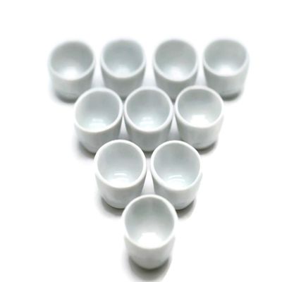10 White Cearmic Plate Dish Bowl Dollhouse Miniatures Food Kitchen by 1 Shop for You No10