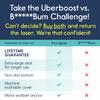Hiccapop UberBoost Inflatable Booster Car Seat | Blow up Narrow Backless Booster Car Seat for Travel | Portable Booster Seat for Toddlers, Kids, Child | Pink/Black view 3