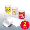 Baker Ross E6817 Design A Mug - Pack of 2, for Kids to Paint, Decorate and Personalize for Arts and Crafts Activities, Assorted view 2