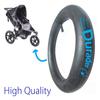 2-Pack 16'' x 1.5/1.75 Straight Valve Heavy Duty Thorn Resistant Back Rear Wheel Inner Tire Tube Replacement Compatible with BOB Revolution SE Flex Pro Sport Utility Ironman Jogger Jogging Strollers view 1