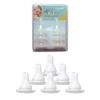 6 X Baby Bottle Nipples Standard Flow Silicone Soft Nipple Feeding Reduce Colic view 2