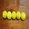 Crochet 5 Ball Combo Set (1"/Yellow) by Mr. Magic - Trick view 1