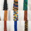 Calvas 4 6 8 10 12 mm A Variety of Natural Pebbles, Tiger-Eyed Cats, Scattered Rocks, Black Lava Used to Make Bracelet Necklaces. - (Color: Smoke Yellow Jelly, Item Diameter: 10mm38pcs) view 4