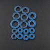 16 pcs Aluminum Alloy Silver Steel RC Ball Bearing Kit for Slash 4x4 RC Rally Car Upgrade view 1