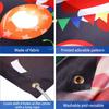 Blulu Carnival Toss Games Banner with 3 Bean Bags Halloween Carnival Game for Kids and Adults Circus Theme Party Decorations for Birthday Family Fun Throwing Indoor Outdoor(Clown) view 3