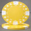 ELITE OUTDOORS 25 Poker Chips - 9 Colors Available! - Each Side is Printed with The Text of Your Choice! (Yellow (White Accents)) view 2