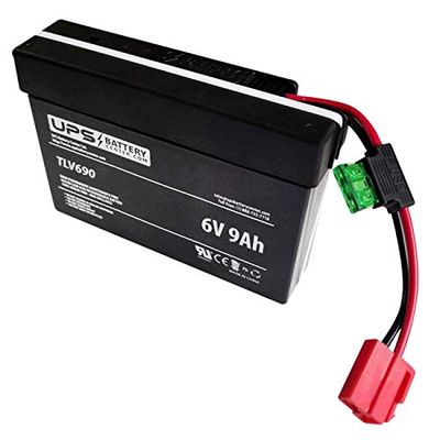 Replacement for 6 Volt Rollplay Mercedes GL Pearl White Ride-On Toy Battery by UPSBatteryCenter
