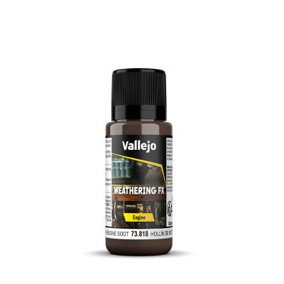 Vallejo Weathering Effects 73818 Brown Engine Soot (40ml)
