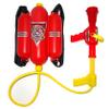 4E's Novelty Firefighter Backpack Water Gun Blaster for Kids- Tank with Hose Shooter, Super Water Squirt Suitable for Outdoor Play Boys & Girls, Fireman Pretend Play view 1