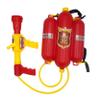 4E's Novelty Firefighter Backpack Water Gun Blaster for Kids- Tank with Hose Shooter, Super Water Squirt Suitable for Outdoor Play Boys & Girls, Fireman Pretend Play view 3