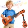 YEZI Kids Toy Classical Ukulele Guitar Musical Instrument, Brown view 1