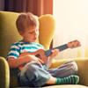 YEZI Kids Toy Classical Ukulele Guitar Musical Instrument, Brown view 4