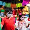 Coco-Inspired Party Banners, Mexican Papel Picado Fiesta Decorations for Da de los Muertos & Birthdays, Handmade by TexMex Fun Stuff (Plastic, 2 x 15 ft, 30 ft total) view 2