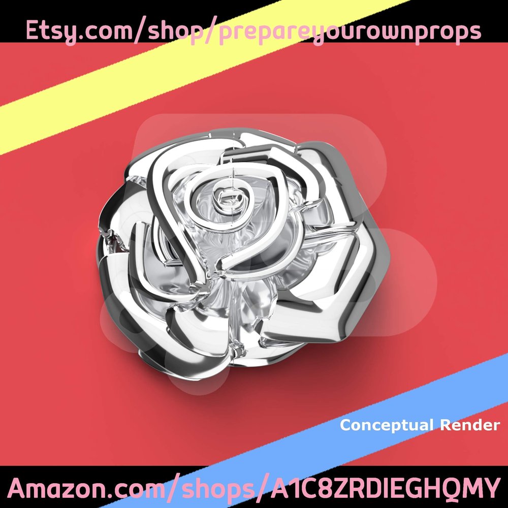 3D Printed Kasumi Yoshizawa Sword Chain Buckle from Persona 5 Royal kit