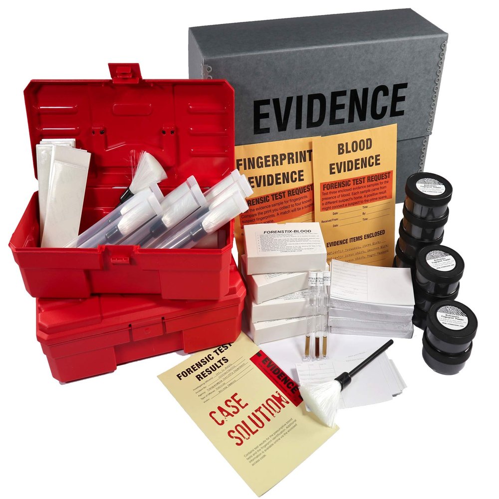 Crime Scene Forensic Science Mega Kit: The Missy Hammond Case - 40-Student Pack