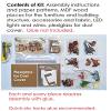 Cool Beans Boutique Miniature DIY Dollhouse Kit Wooden Ancient Chinese Restaurant  Dragon Gate Inn - with Dust Cover - Architecture Model kit (English Manual) (Asian DimSum Restaurant with Dolls) view 2