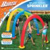 BANZAI Splash Tunnel Sprinkler, Length: 82 in, Width: 76 in, Height: 50 in, Inflatable Outdoor Backyard Splash Toy view 1