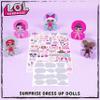 LOL Surprise! Fashion Dress Up Dolls by Horizon Group USA.Create DIY Themes & Patterns.Activity Kit Includes5 Paper Dolls, 1 Repositionable Sticker, Scratch Art, Easy to Follow Instructions & More. view 2