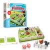 SmartGames Smart Farmer  Barnyard STEM Focused Cognitive Skill-Building Logic Puzzle Game with 60 Challenges for Ages 5+ view 1