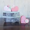 Foundations Dcor, Barrel with Bands, DIY Home Decor Craft Kit - February Hearts view 2