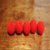 Crochet 5 Ball Combo Set (1"/Red) by Mr. Magic - Trick view 1