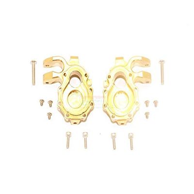 Brass Front Knuckle Arms For Traxxas TRX-4 Defender/Tactical Unit/Ford/TRX-6 MERC-Benz G63-1Pr Set