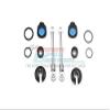 Alloy Full Damper Rebuild Kit For GPM Optional Front Shocks Item# MAG102F For Arrma Granite 4X4 / Big Rock Crew Cab 4X4-1 Set Black view 1
