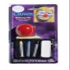 Washable Clown Makeup Kit with Nose & Step-by-Step Instructions view 1