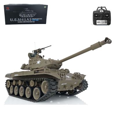 Toucan RC Hobby 2.4Ghz Henglong 1/16 Scale 7.0 Plastic Walker Bulldog RTR RC Tank Model 3839