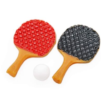 Odoria 1/12 Miniature Ping Pong and Paddle Dollhouse Accessories