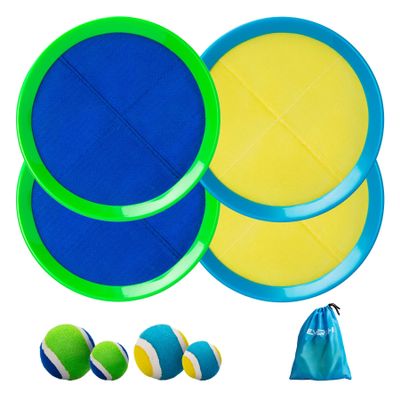EVERICH TOY Upgraded Toss and Catch Ball Game Set, Outdoor Games for Kids Toys, Stocking Stuffers for Family Games, Beach Pool Yard Christmas Toys Birthday Gifts for Boys Girls 3 4 5 6 7 8-12 Year Old