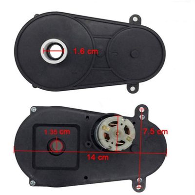 weelye RS380 12V Steering Motor for Remote Control Car, Children Electric Car Steering Gearbox with Motor, Children Ride On Car Replacement Parts