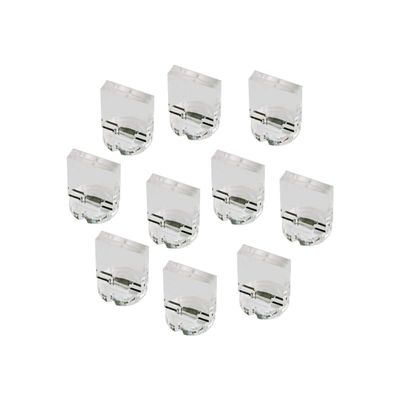 LITKO 1/2 inch Wargame Counter Stands, Clear (10)
