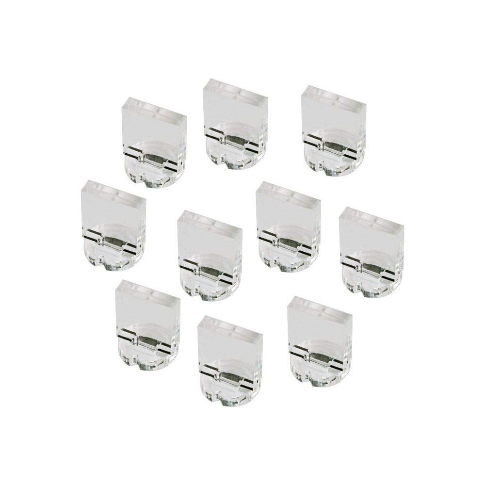 LITKO 1/2 inch Wargame Counter Stands, Clear (10)