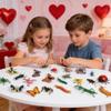 30 Pack Bug Toys Fake Plastic Bugs and Insects for Kids Toddler Halloween Birthday Party Favors Easter Valentine's Day Basket Stuffers Goodie Bag Fillers April Fool's Day Prank Gifts Fake Bugs Toys view 2
