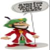 Plastoy SAS 241 Isnogud: Isnogud with Speech Bubble: Je voux etre Calife a la Place du Calife view 3