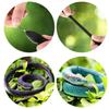 6 Pieces Rubber Snakes Realistic for Halloween Decoration Large Fake Garden Snake to Keep Birds Away Scare Squirrels in 2 Sizes 47 Inches and 29 Inches, Black Lifelike Toys for Garden Prank Props view 3