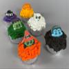 Fake Halloween Frosted Cupcakes (set of 6) view 1