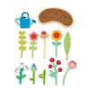 Tender Leaf Toys - Flower Bed - Indoor Garden Pretend Play Wooden Toy with Flowers and Foliage - Educational, Creative and Basic Life Learning Skills Fun for Children 3+ view 2
