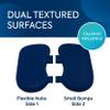 Bouncyband Wiggle Feet, Dark Blue, 1 Pack  Sensory Foot Cushion Quietly Facilitates Movement to Help Improve Concentration - 12 x 9 x 2.5 Sensory Tool, Ideal for The Classroom, Work, or at Home view 4