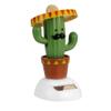 Cactus Solar Powered Shaking Head Dancing Car Ornament Dashboard Decoration Toy Gift - Cactus view 1