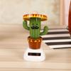 Cactus Solar Powered Shaking Head Dancing Car Ornament Dashboard Decoration Toy Gift - Cactus view 4