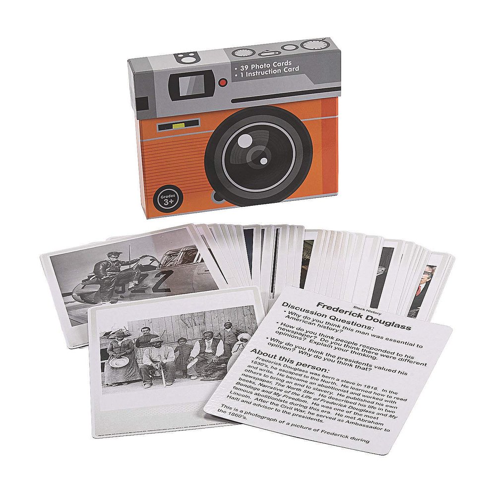 Black History Month Caption This Cards - 40 Pieces - Educational and Learning Activities for Kids