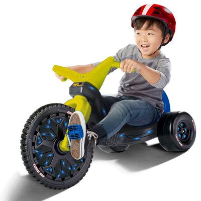 The Original 2018 Boys Big Wheel 16" Racer with Yellow Fork and Handlebars