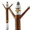 LookOurWay Air Dancers Inflatable Tube Man Attachment - 20 Feet Tall Wacky Waving Inflatable Dancing Tube Guy for Business Promotion - Blower Not Included - Mascot Character Animal Themed - Eagle view 1